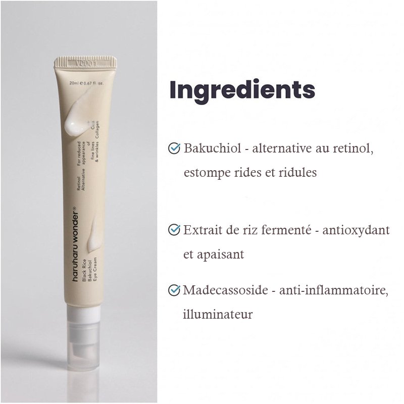 Haruharu Wonder - Black Rice Bakuchiol Eye Cream