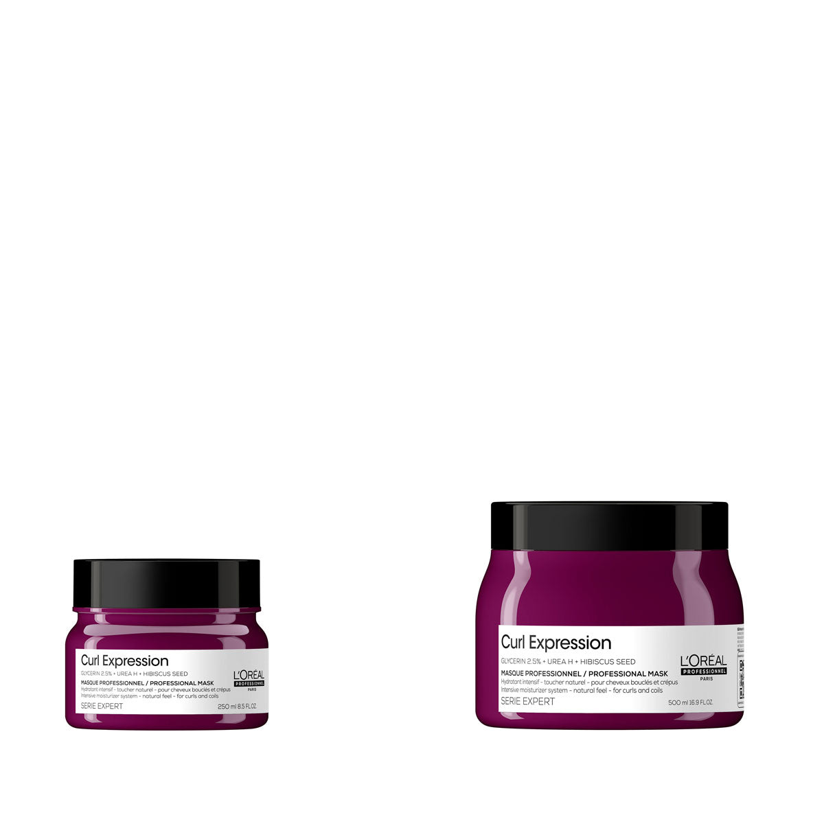 Masque Toucher Naturel pour cheveux Bouclés Curl Expression 250ml / 500ml