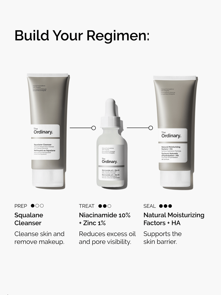 Niacinamide 10 % + Zinc 1 % – The Ordinary | 30 ml