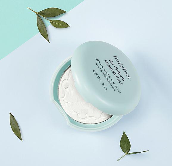 INNISFREE - No Sebum Mineral Pact - 8.5g