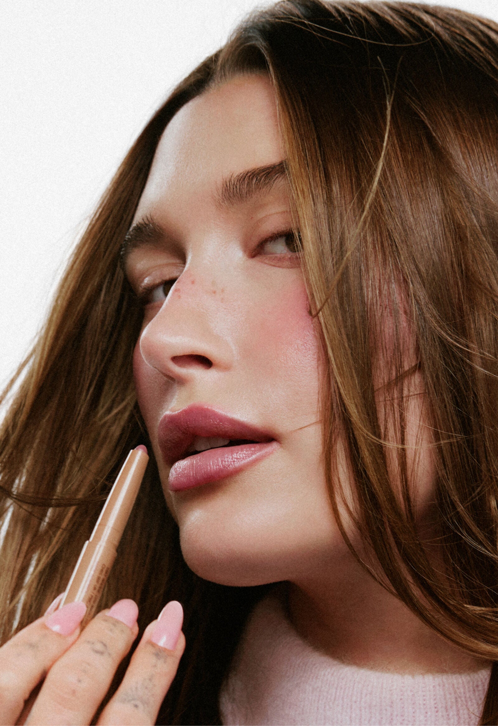 peptide lip shape press
