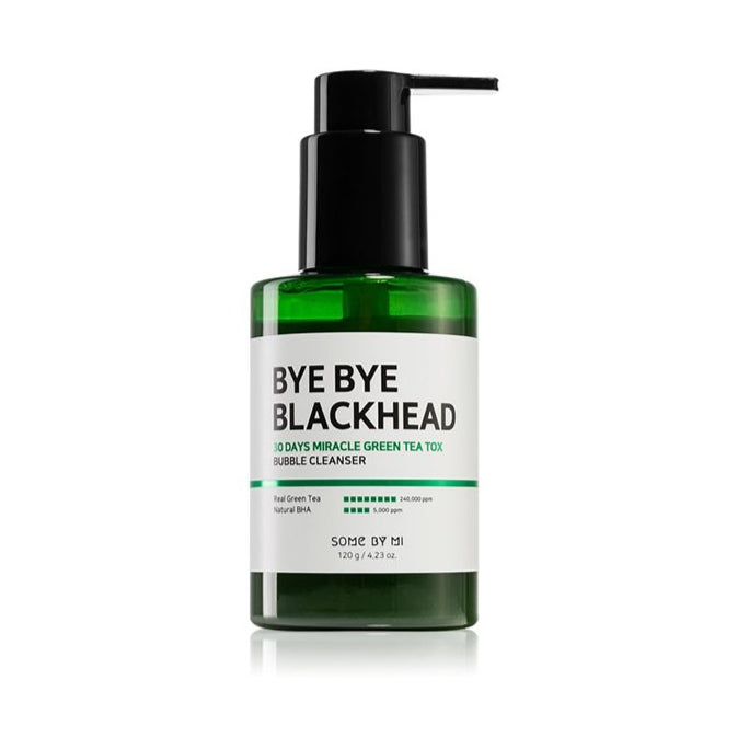 SOME BY MI - Bye Bye Blackhead Green Tea Tox Bubble Cleanser - 120 ml