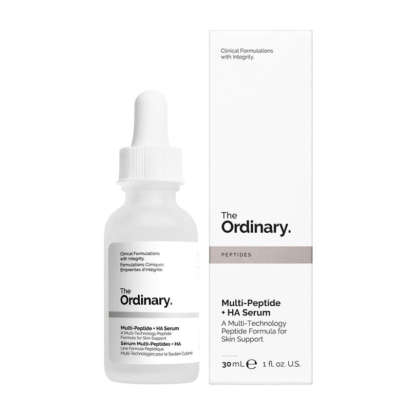 Multi-Peptide Serum + Hyaluronic Acid – The Ordinary