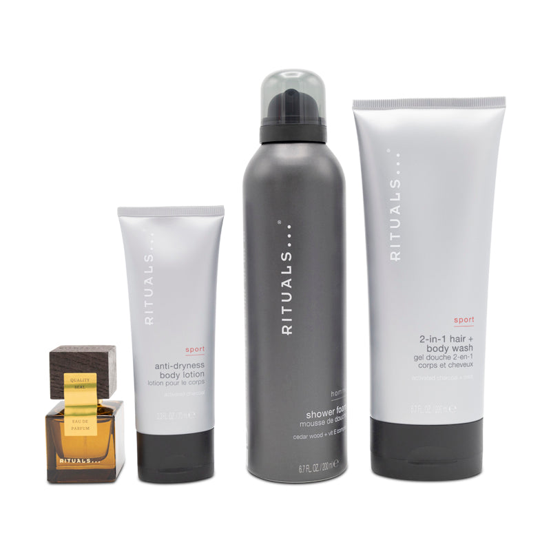 Rituals Homme 4 Bestsellers Bath & Body Men's Gift Set (Blemished Box)