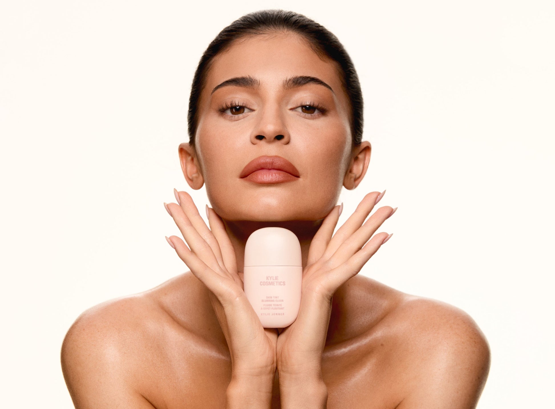 Kylie's Skin Tint Campaign Look