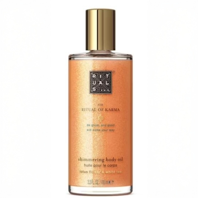 Rituals Karma Body Oil 100ml Shimmering (Blemished Box)