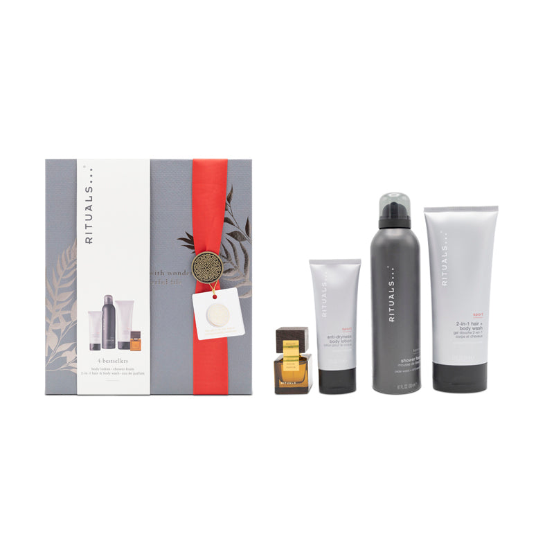 Rituals Homme 4 Bestsellers Bath & Body Men's Gift Set (Blemished Box)